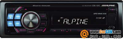 alpine CDE-121C CD/MP3/WMA/AAC