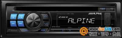 alpine CDE-110C CD/MP3/WMA/AAC