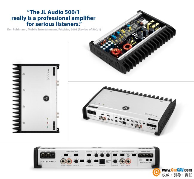 JL Audio Slash500/1v2 2·D๦